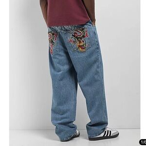 Ninth Hall Ambush Medium Blue Loose Fit Jeans